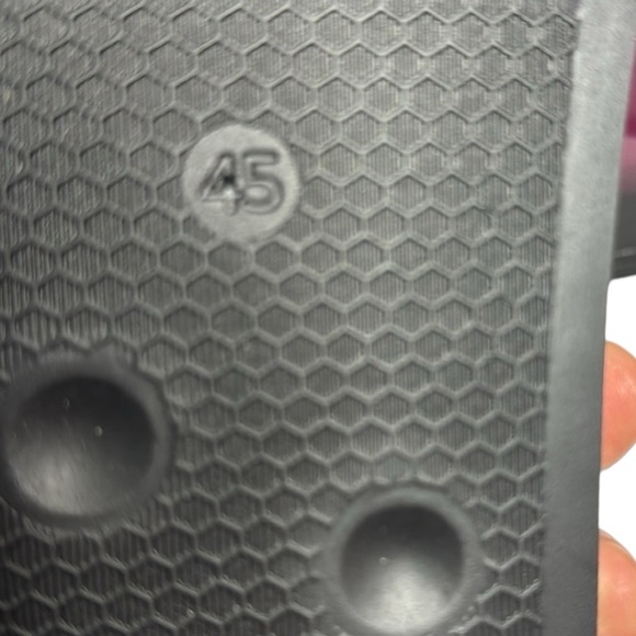 GIUSEPPE ZANOTTI NWT MEN’S BLACK PURPLE PINK SLIDES SANDALS SIZE 12 /45 - Picture 9 of 12